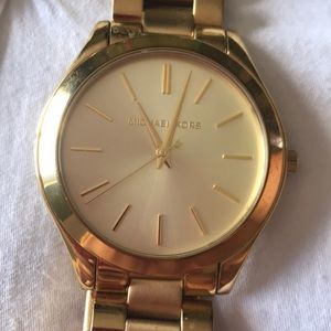Gold Micheal Kors Watch